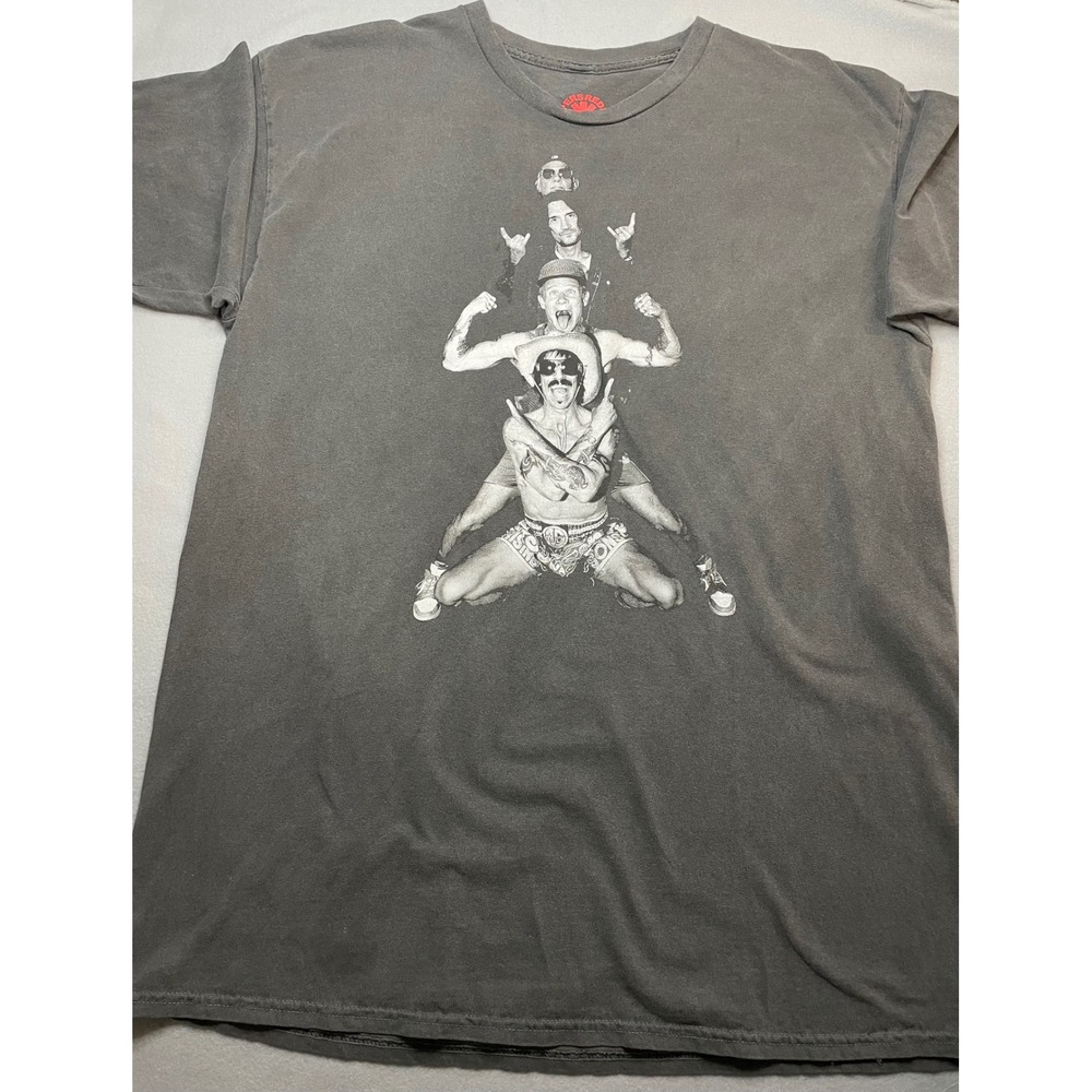 Red Hot Chili Peppers Unlimited Love Tour 2022 T-Shirt Mens‎ Large Charcoal Grey